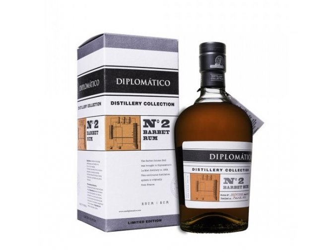 Diplomatico Distillery Collection No. 2 Barbet Column Rum, 47%, 0,7l