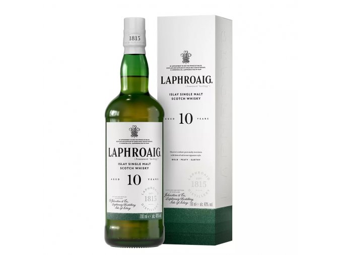 Laphroaig whisky 10 YO, 40%, 0,7l