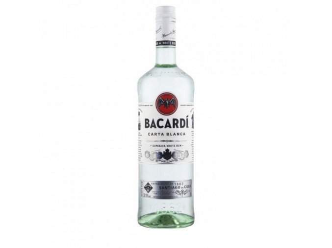 Bacardi Carta Blanca, 37,5%, 1l