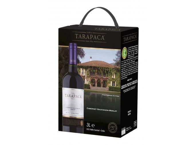 Tarapacá, Cabernet sauvignon Merlot, bag in box, 3l