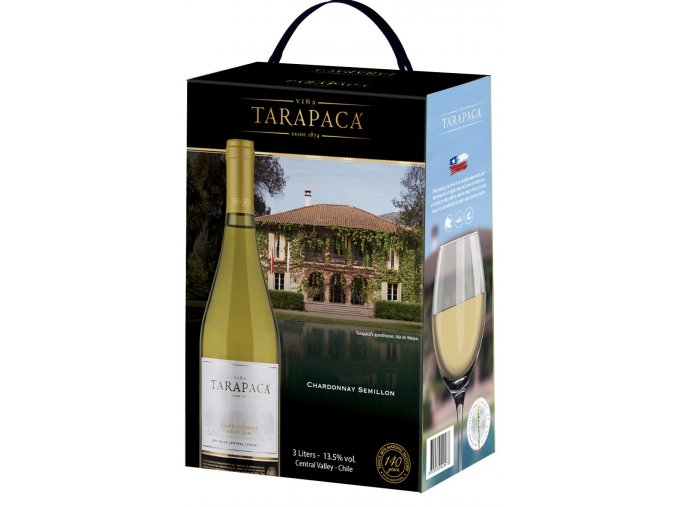 Tarapacá, Chardonnay Semillon, bag in box, 3l