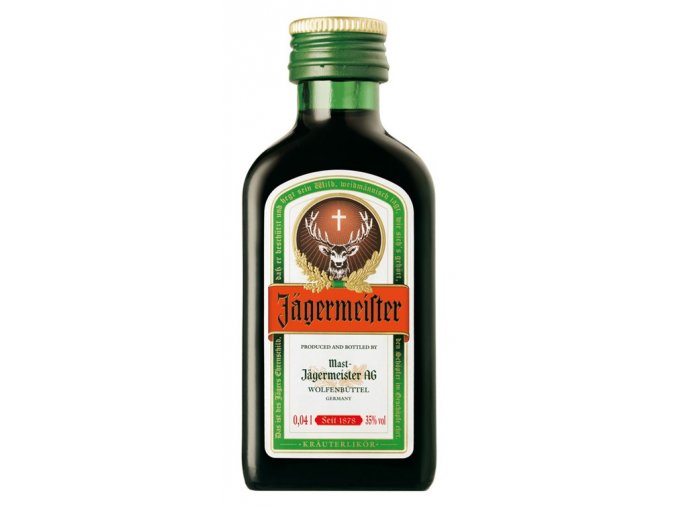 Jägermeister, miniatura, 0,04l