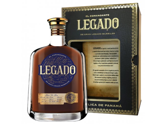 Legado Elixir De Ron, Gift box, 38%, 0,7l