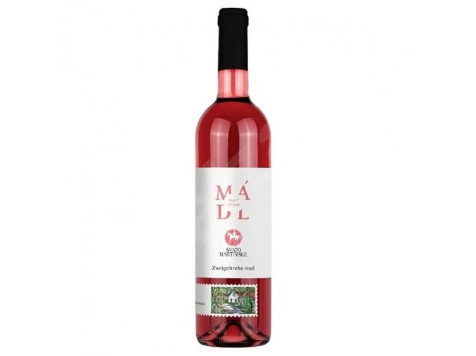 Svatomartinské Zweigeltrebe rosé, Mádl, 0,75l