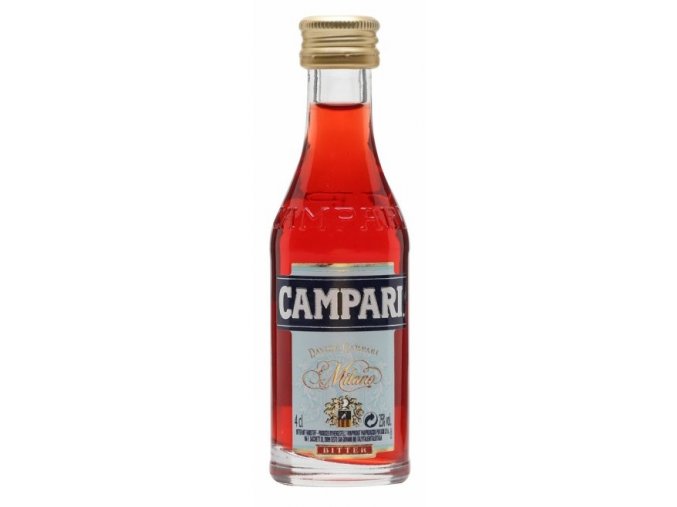 Campari Bitter Likér, miniatura, 25%, 0,04l