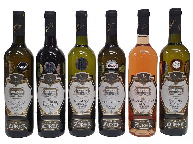 Degustační balíček EXTRA RANGE, Žůrek, 6x0,75l