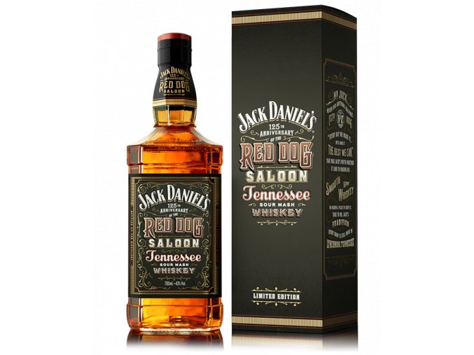 Jack Daniel´s Red Dog Saloon, Gift Box, 43%, 0,7l