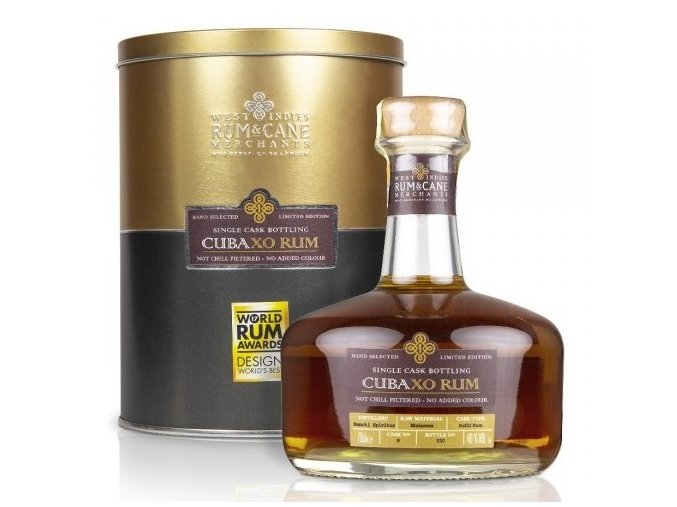 West Indies R&C Merchants Cuba XO Rum, 46%, 0,7l