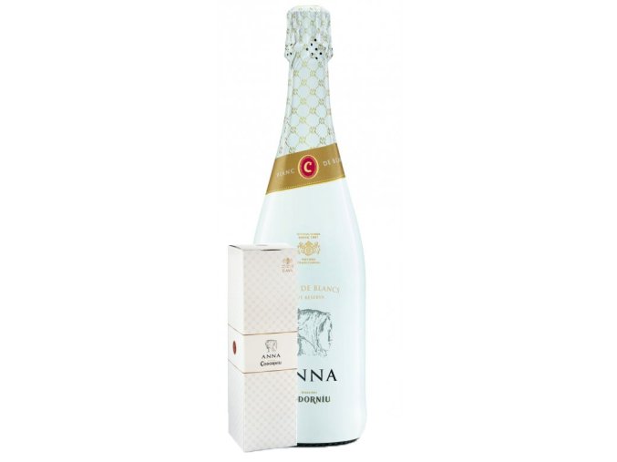 Cava Anna de Codorníu Blanc de Blancs, Gift box, Cordoníu, 0,75l