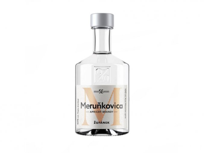 Žufánek Meruňkovica, miniatura, 45%, 0,1l