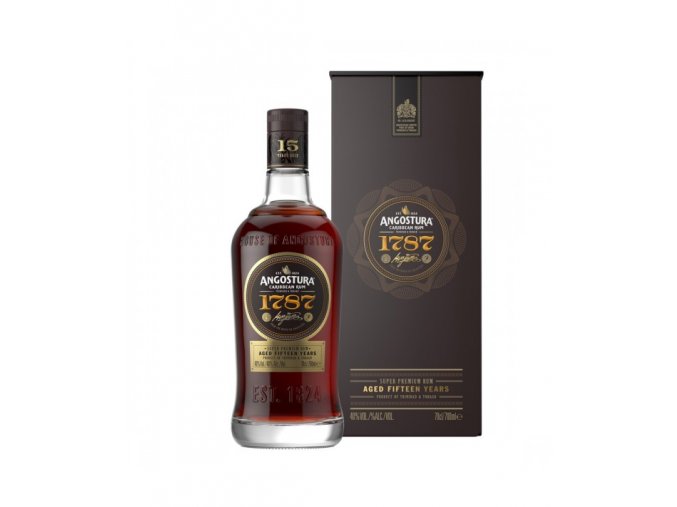Angostura 1787 rum, Gift Box,, 40%, 0,7l