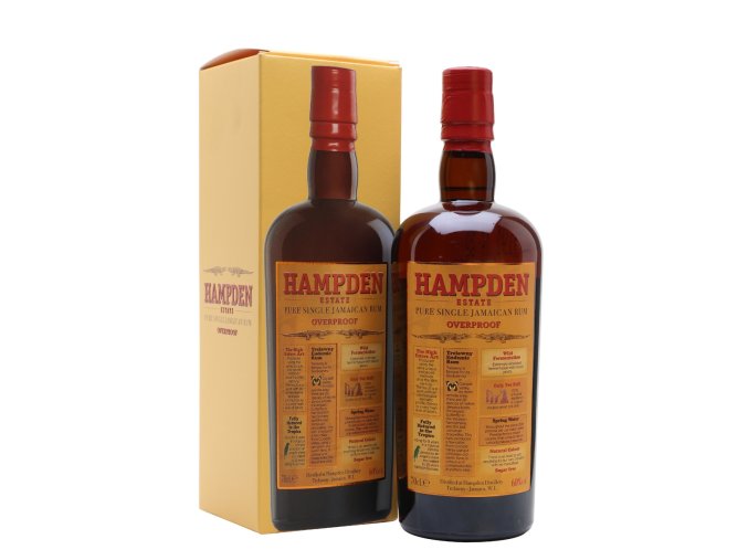 Hampden Estate Overproof, 60%, 0,7l