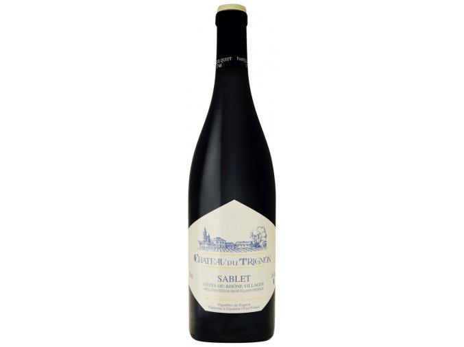 sablet 2015 cotes du rhone chateau du trignon 0 75l