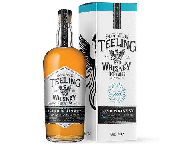 Teeling Small Batch Trois Rivieres Rhum Cask Finish, Gift Box, 46%, 0,7l1