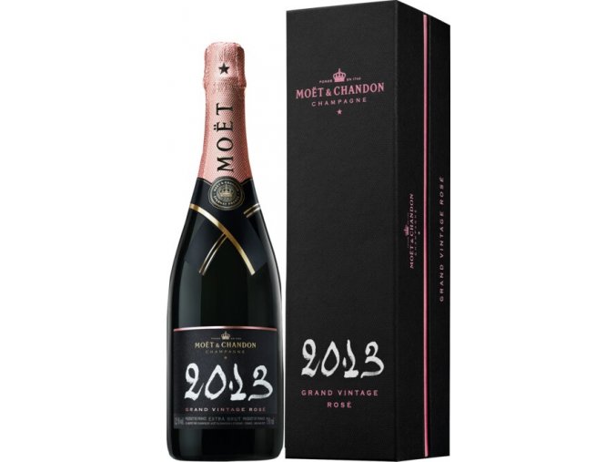 Champagne Moet & Chandon, Grand Vintage Rose, 2013, gift box