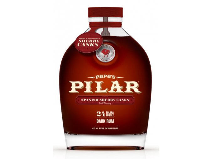 Papa's Pilar Dark rum Sherry Cask Finished, 43%