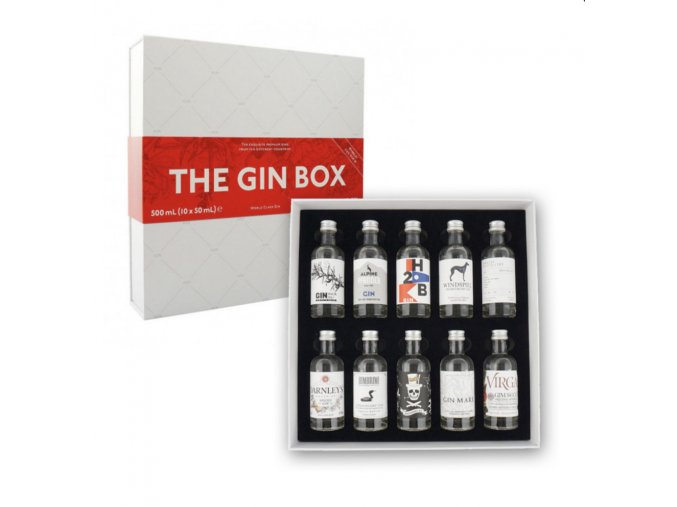 The Gin Box 10 Premium Gins, 10x0,05l