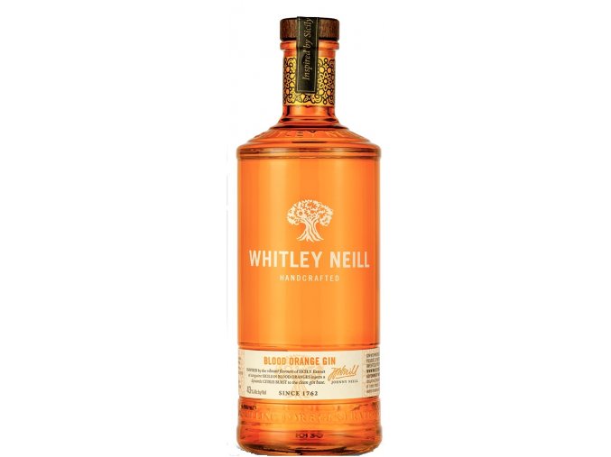 Whitley Neill Blood Orange Gin, 43%, 0,7l