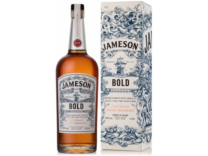 Jameson Bold, Gift Box, 40%, 1l