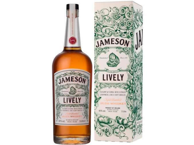 Jameson Lively, Gift Box, 40%, 1l