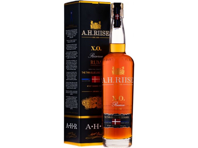 A.H.Riise XO Thin Blue Line, 40%, 0,7l