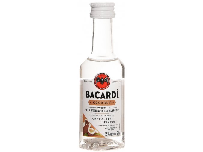 Bacardi Coconut, miniatura, 35%, 0,05l