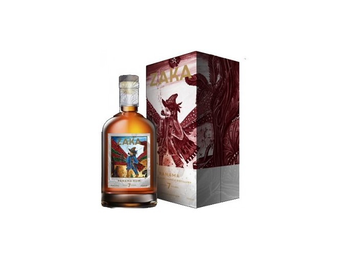 Zaka Panama Rum, Gift Box, 42%, 0,7l