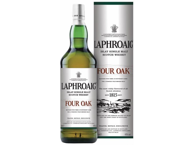 Laphroaig Four Oak, Gift Box, 40%, 1l