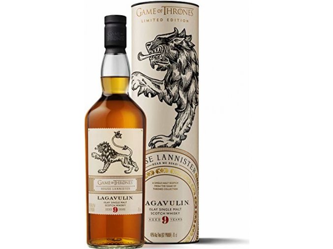 Lagavulin 9 YO Game of Thrones House Lannister, 46%, 0,7l