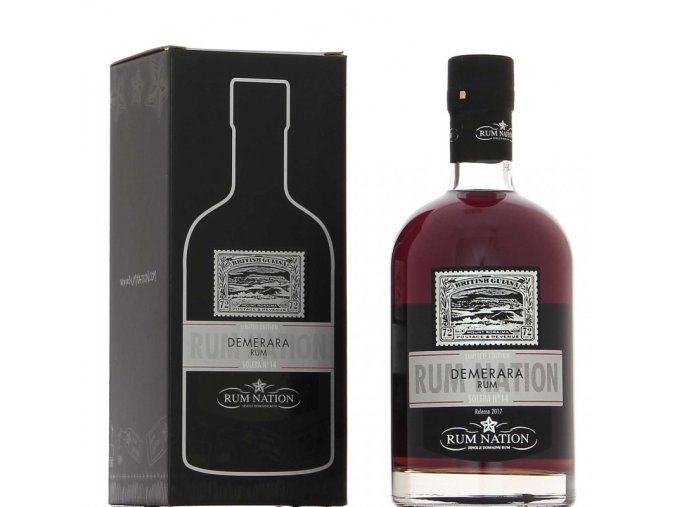 Rum Nation Demerara Solera N° 14, 40 , 0,7l