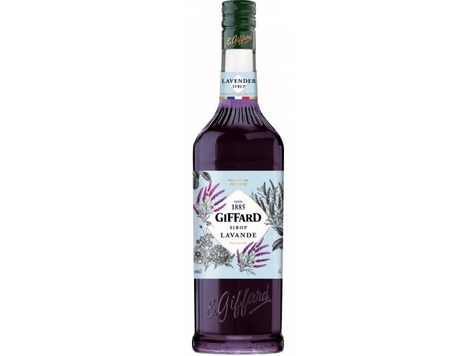 Giffard Lavender, levadulový sirup, 1l