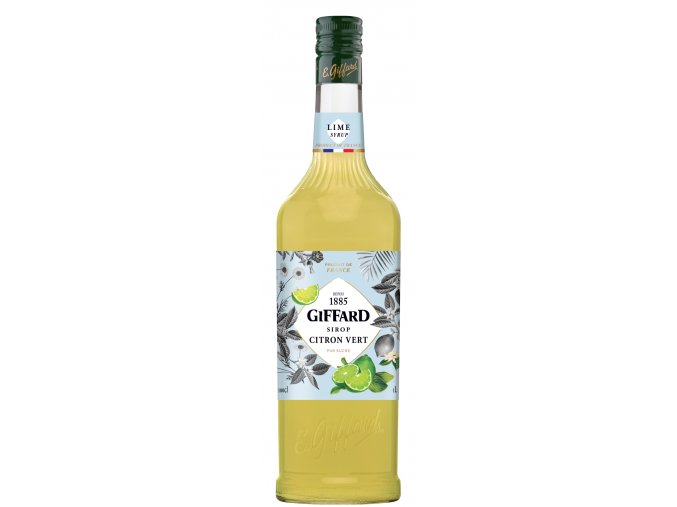 Giffard LimeCitron vert, limetový sirup, 1l