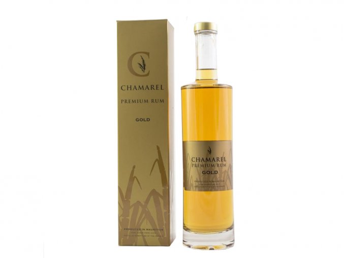 Chamarel Premium Gold Paper Box Rum, 42%, 0,7l