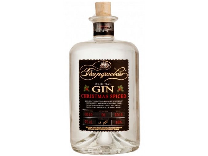 Gin Tranquebar Christmas Spiced, 48%, 0,7l