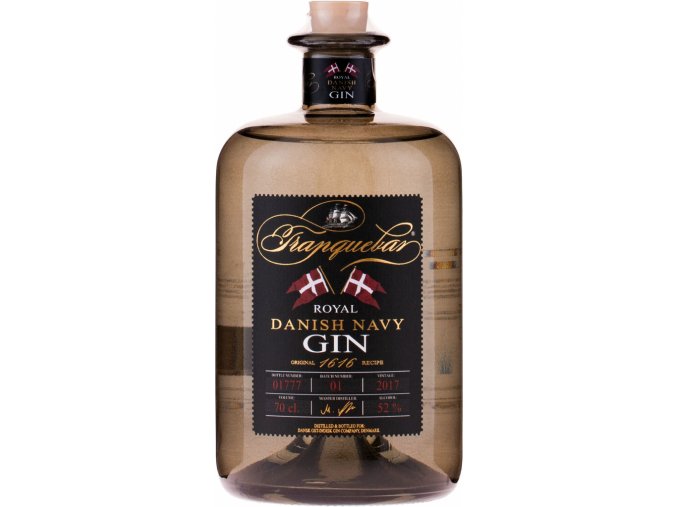 Gin Tranquebar Royal Danish Navy, 52%, 0,7l