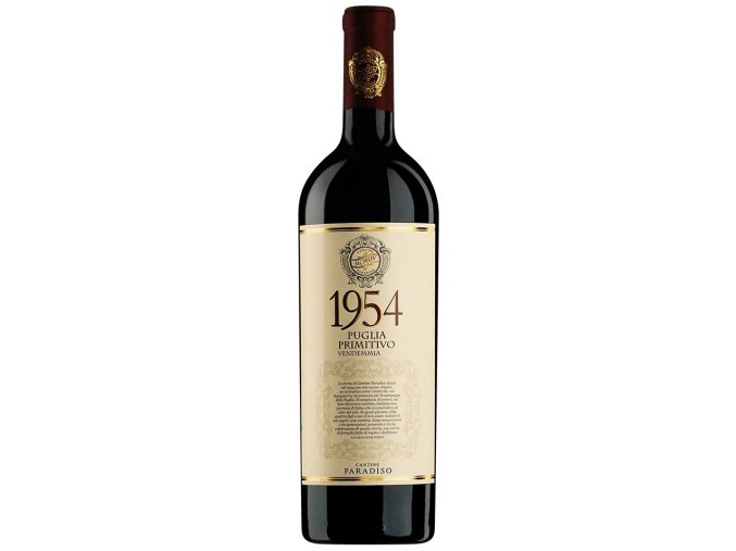 Primitivo Puglia 1954, 2021, IGP - Cantine Paradiso, 0,75l