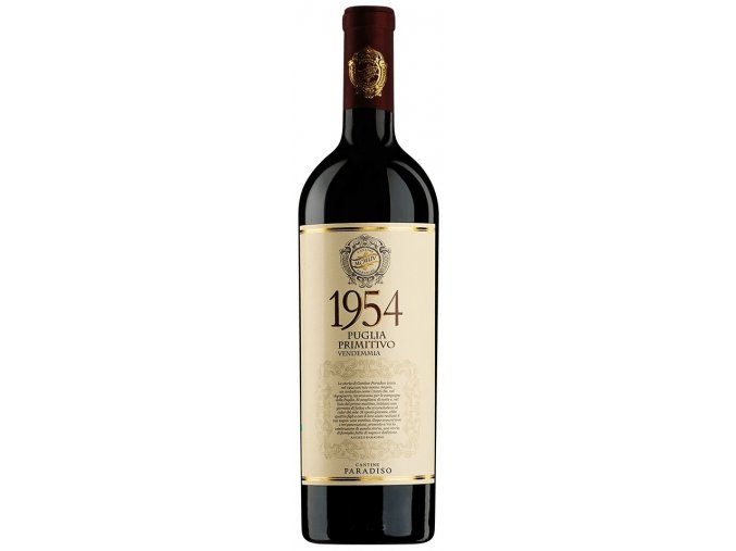 Primitivo Puglia 1954, 2022, IGP - Cantine Paradiso, 0,75l