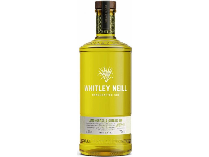 Whitley Neill Lemongrass & Ginger Gin, 43%, 0,7l
