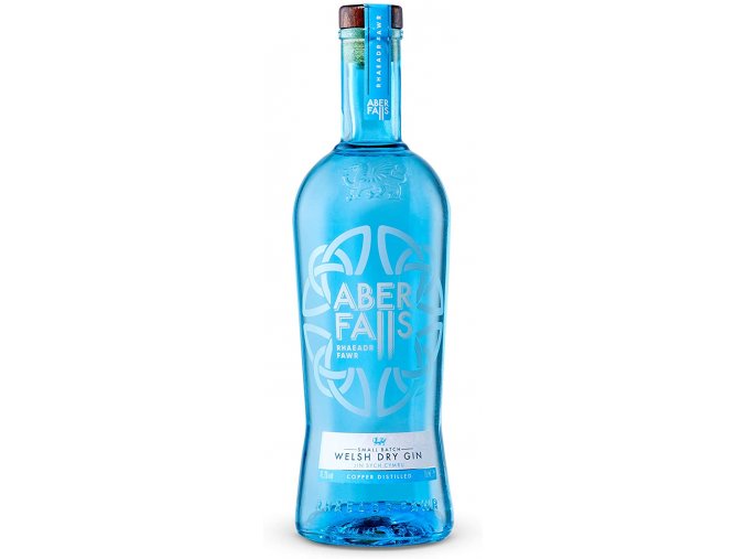 Aber Falls Welsh dry gin, 41,3%, 0,7l