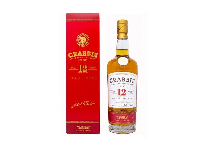 Crabbie 12 YO Scotch single malt, 43%, 0,7l