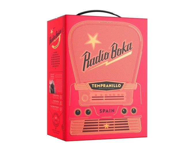 Radio Boka Tempranillo, bag in box, 3l