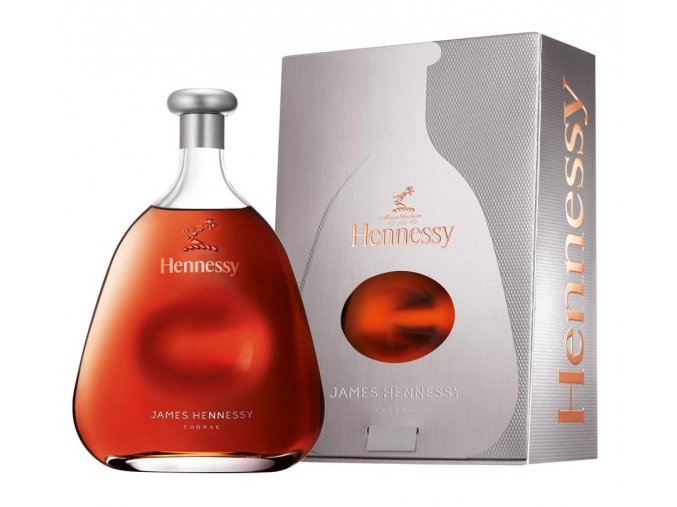 Hennessy James, Gift box, 40%, 1l