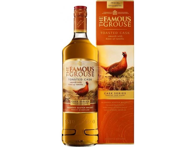 famous grouse toasted cask