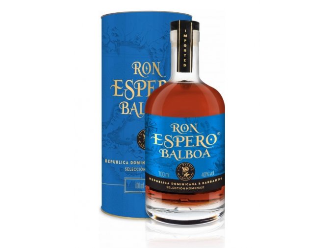 Ron Espero Reserva Balboa, Gift box, 40%, 0,7l