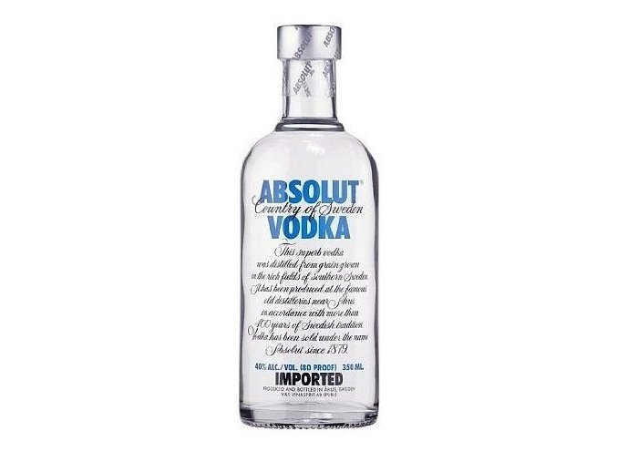Absolut Blue Vodka, 40%, 0,35l