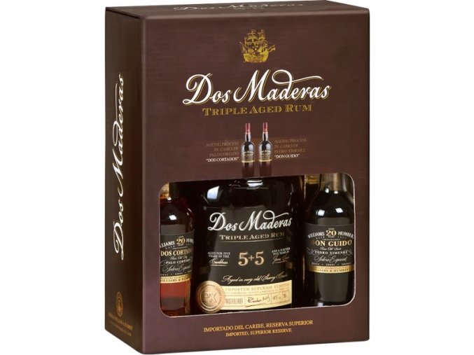 Dos Maderas P.X. 5+5 10 YO, 40%, 0,7l + 2 x Sherry, 0,1l