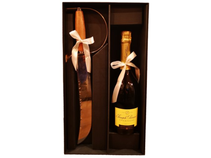 Joseph Perrier Cuvée Royale Sabrage set