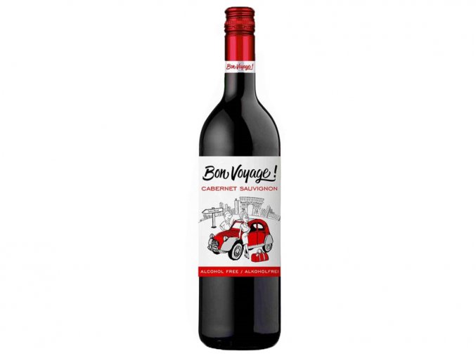 Bon Voyage - Cabernet Sauvignon, nealko, 0,75l