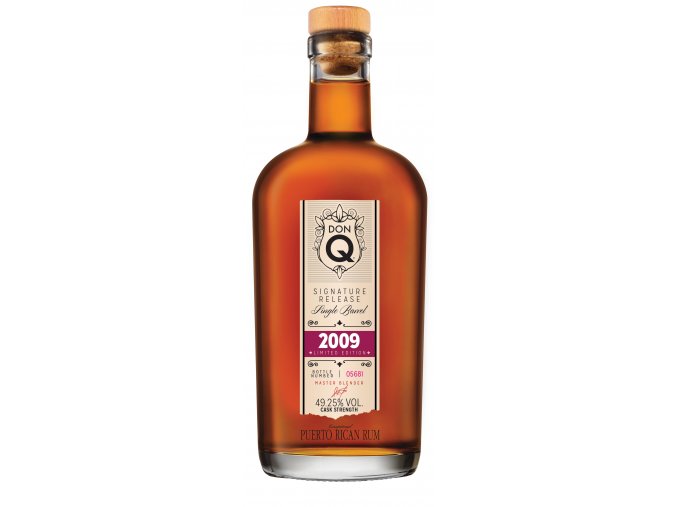 Don Q Signature Release Single Barel 2009, 49,25%, 0,7l