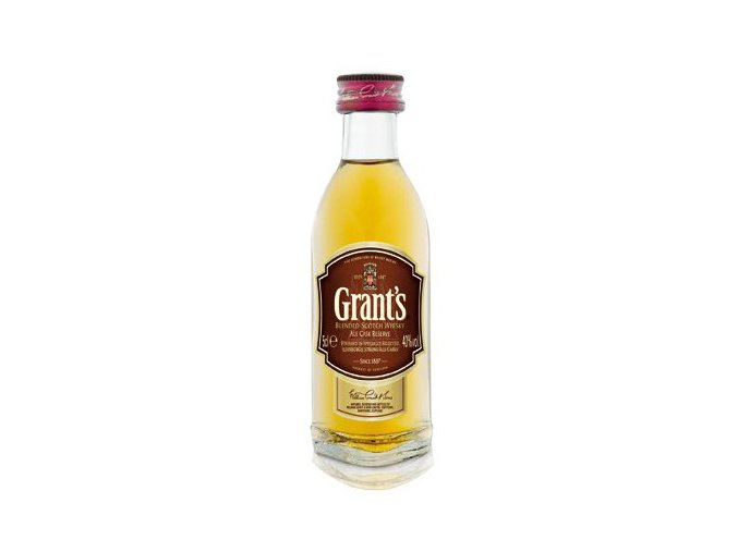 Grants whisky, 43%, 0,05l